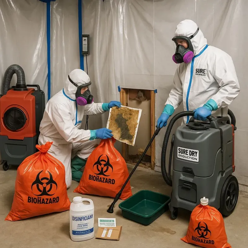 Contaminated Water Handling Protocols process in Morris, AL