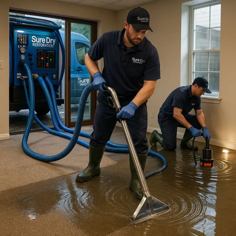 Water Extraction and Removal process in Morris, AL
